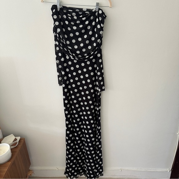 AFRM Thelma Dress in Diagonal Dot size XXS - Picture 4 of 8